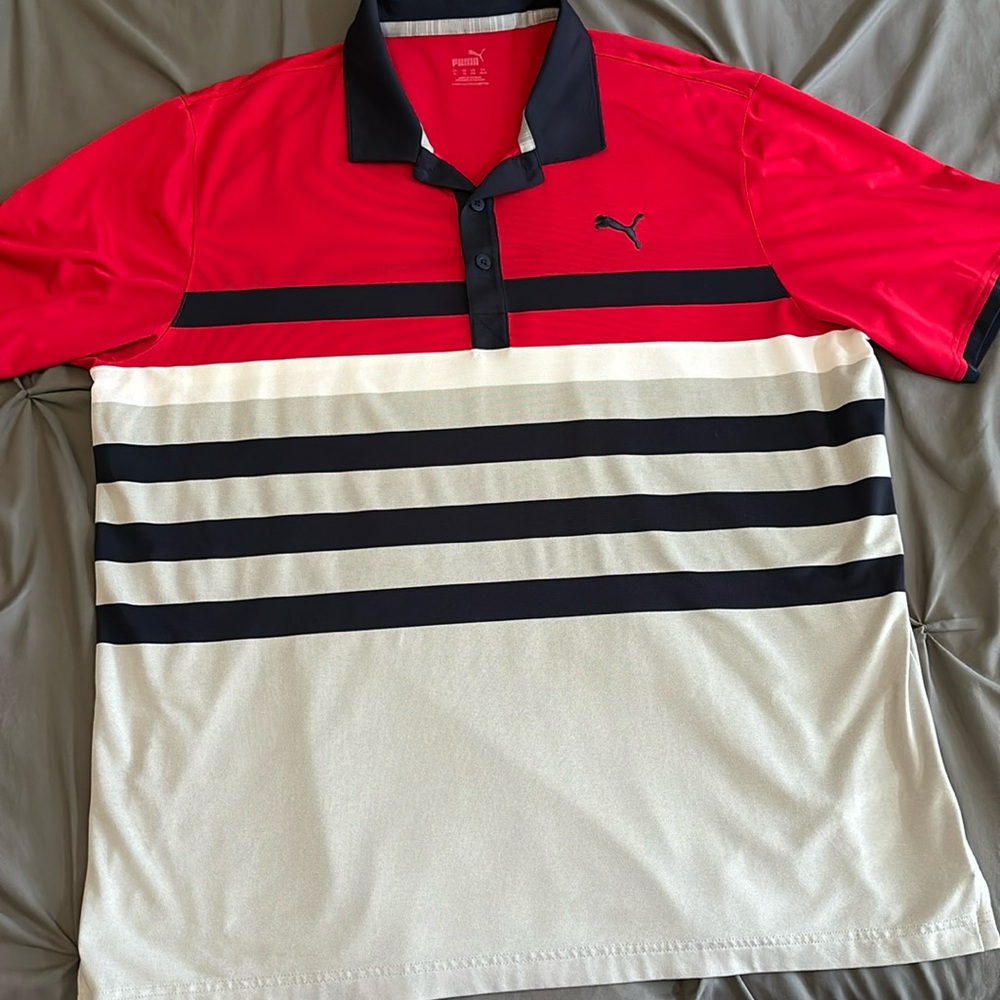 Puma men’s XL golf polo.